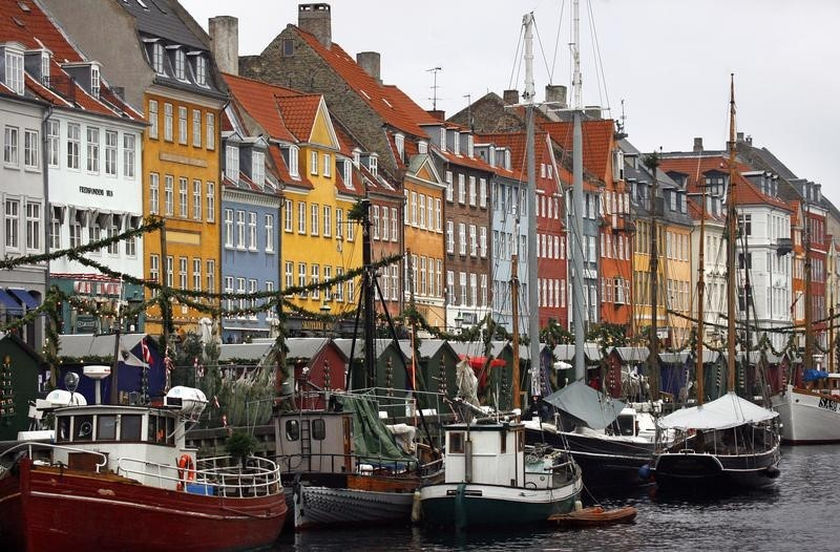 Boats anchored at the 17th century Nyhavn district in Copenhagen December 5, 2009. u00e2u20acu201d Reuters pic