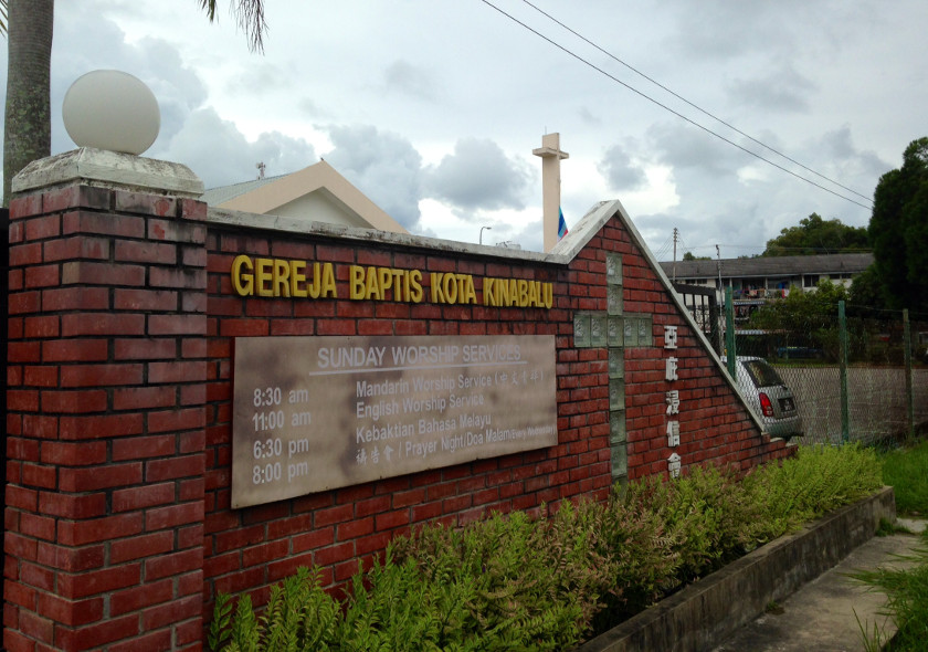 Kota Kinabalu Baptist Church in Kepayan, some 5km outside of the city, on August 29, 2014. u00e2u20acu201d Picture by Julia Chan