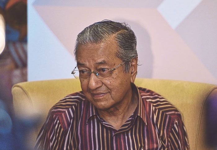 Dr Mahathir says Malaysiau00e2u20acu2122s GDP could have fared better without economic differences between the races. u00e2u20acu201d Picture by Firdaus Latif