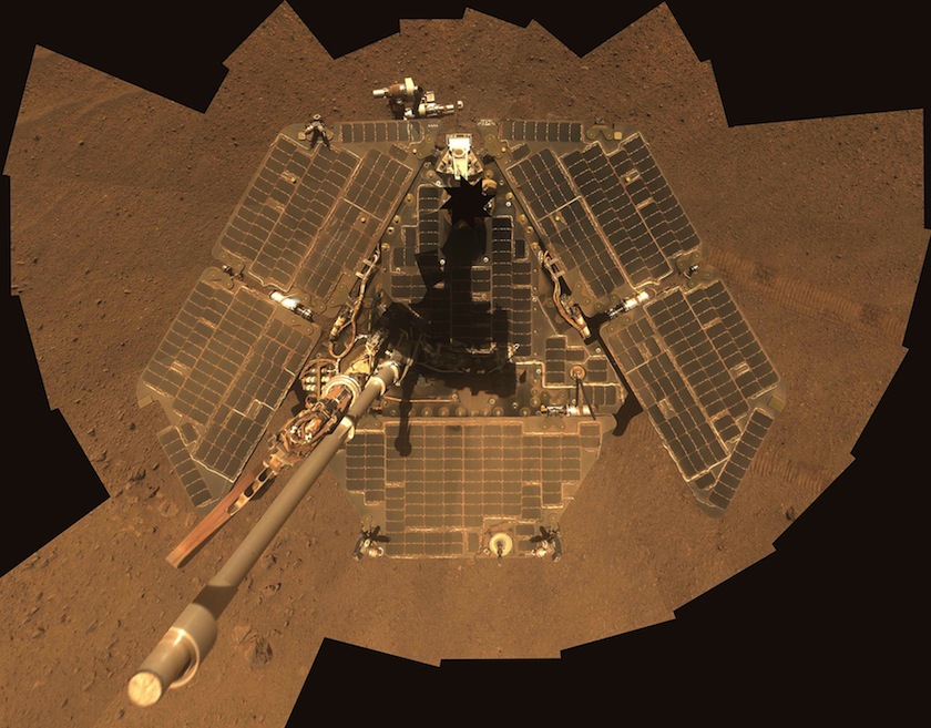 NASA's Mars Exploration Rover Opportunity is shown in this handout photo released to Reuters July 29, 2014. u00e2u20acu201du00c2u00a0Reuters pic