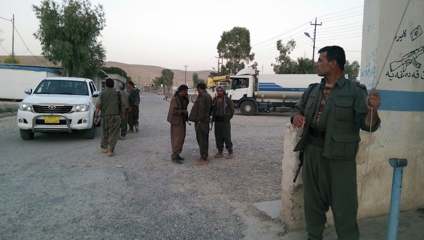 File picture shows Kurdistan Workers Party (PKK) fighters participating in an intensive security deployment against Islamic State (IS) militants in the town of Makhmur, southwest of the Kurdish city of Arbil, August 17, 2014. u00e2u20acu201d Reuters pic