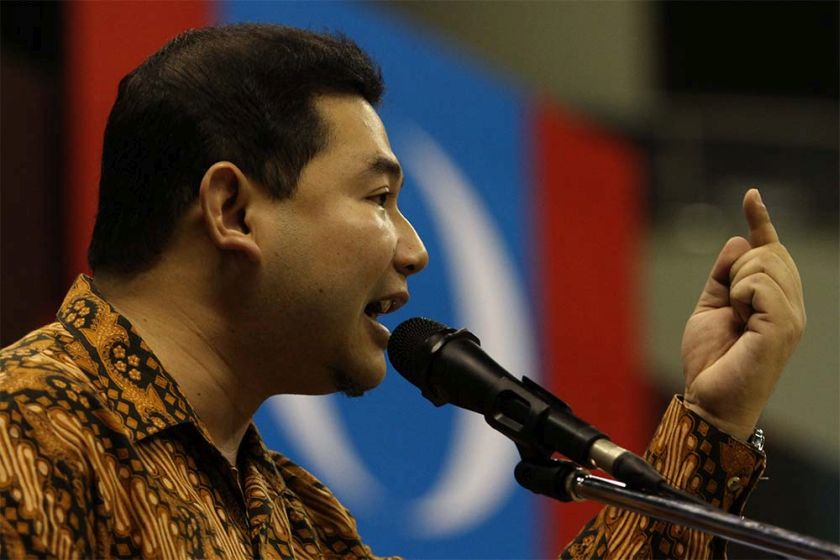 Rafizi Ramli speaks at the 2014 PKR Congress in Shah Alam, August 24, 2014. u00e2u20acu2022 Picture by Yusof Mat Isa 