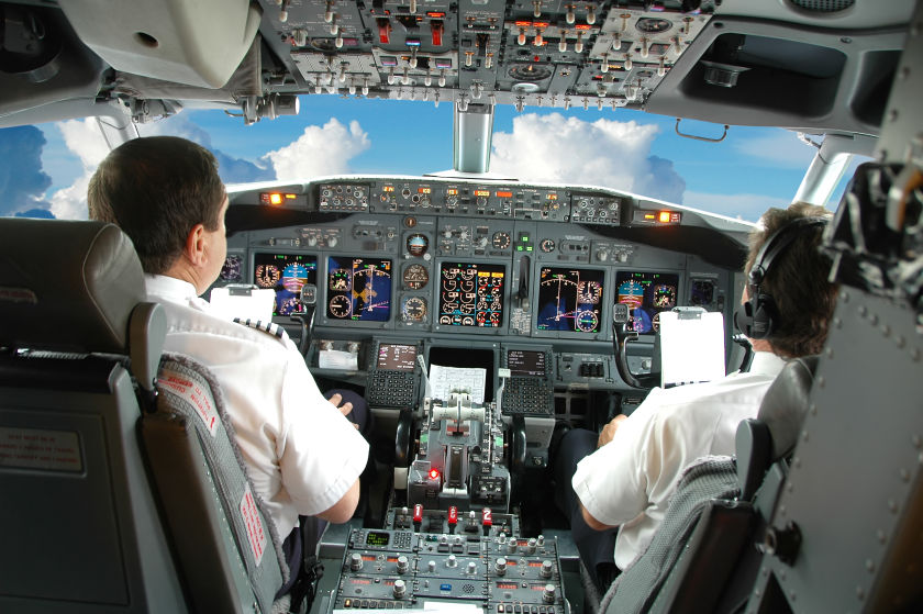 A new flight simulator lets amateurs see what it's like to pilot a commercial jet. u00e2u20acu2022 AFP pic