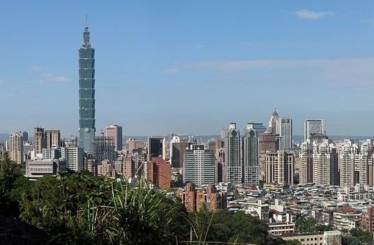 View from Tiger Mountain of Taipei, Taiwan. u00e2u20acu201d wiki pic 