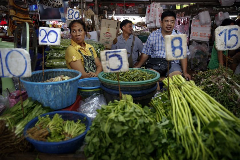 Despite Malaysia’s economic and political troubles, Spiro noted that Thailand’s foreign holdings of local bonds increased by only 1 per cent since the end of 2013. — Reuters pic