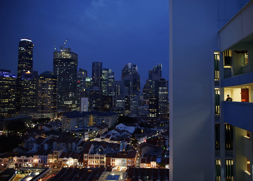 Behind Singapore's sprawling skyline, the government has been trying to cool down the housing market, Sept 15, 2014. u00e2u20acu201d Reuters pic