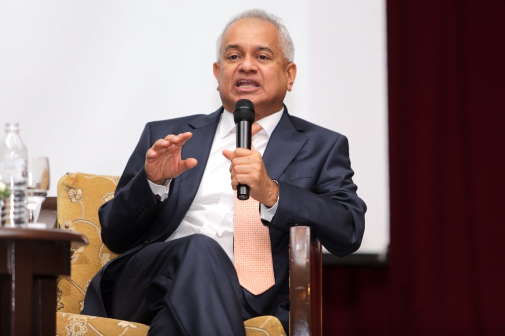 Tommy Thomas from Tommy Thomas and Partner at the  International Malaysian Law Conference in Kuala Lumpur, September 24, 2014. u00e2u20acu201d Picture by  Choo Choy May