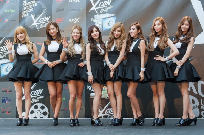 Girls Generation attends KCON 2014 u00e2u20acu201d Day 2 at the Los Angeles Memorial Sports Arena on August 10, 2014 in Los Angeles, California. u00e2u20acu201d AFP pic