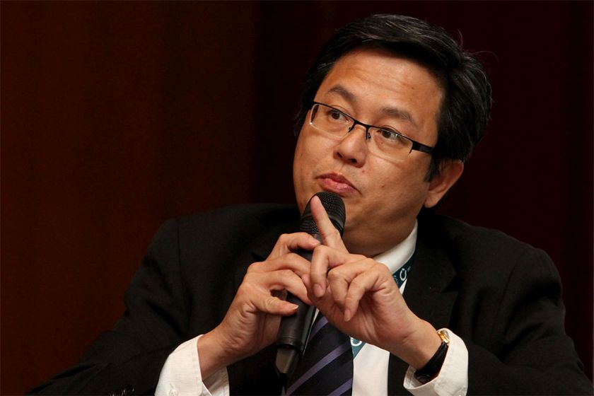 Gan Ping Sieu gives a speech at a Human Rights Conference at the International Malaysia Law Conference in Kuala Lumpur, September 25, 2014. u00e2u20acu201d Picture by Yusof Mat Isa