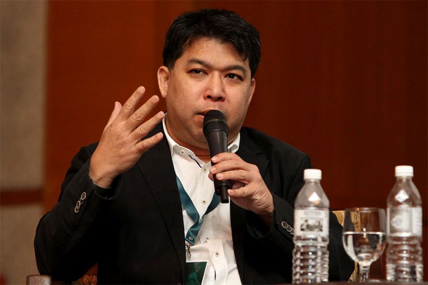 Jahabar Sadiq gives a speech at a Human Rights Conference at the International Malaysia Law Conference in Kuala Lumpur, September 25, 2014. u00e2u20acu201d Picture by Yusof Mat Isa
