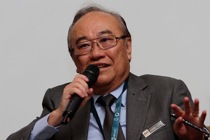 Datuk Paul Low Seng Kuan gives a speech at the International Malaysia Law Conference in Kuala Lumpur, September 25, 2014. u00e2u20acu201d Picture by Yusof Mat Isa