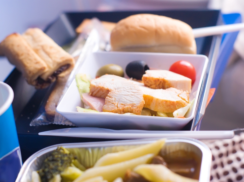  A German company has launched a service that will deliver leftover in-flight meals to homes. u00e2u20acu201d AFP pic