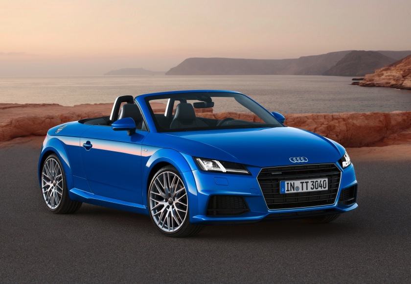The new Audi TT Roadster convertible, much like the hardtop version. u00e2u20acu201d AFP picn