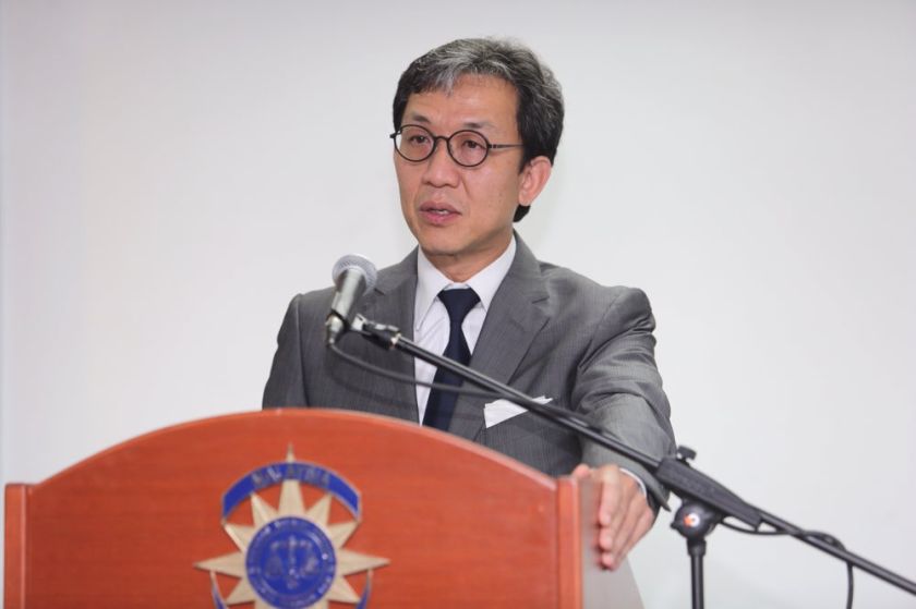 Christopher Leong speaks at the launch of the u00e2u20acu02dcMansuh Akta Hasutanu00e2u20acu2122 campaign at the Bar Council, September 4, 2014. u00e2u20acu2022 Picture by Choo Choy May