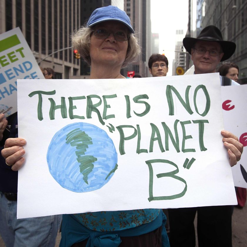 The international day of action on climate change brought hundreds of thousands of people onto the streets of New York City on Sunday. u00e2u20acu2022 Reuters pic