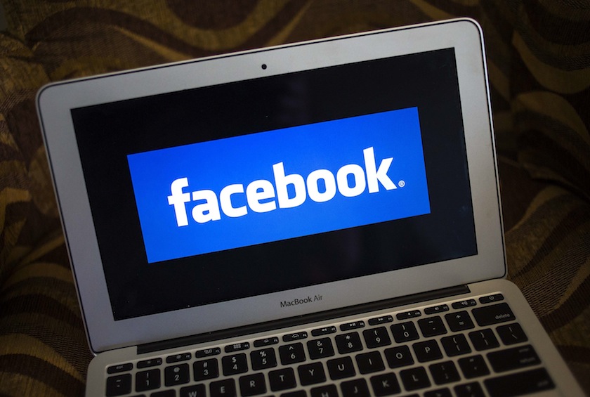 A Facebook logo is shown on a notebook in Ventura, California in this December 21, 2013 file photo.u00c2u00a0u00e2u20acu201d Reuters pic