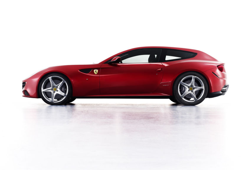 The Ferrari FF has become the first car with integrated CarPlay to hit the road. u00e2u20acu201d AFP pic