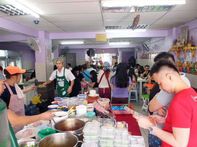 Customers waiting for their tables at Frame Thai, formerly Lai Thai Market. u00e2u20acu201d Picture by Lee Khang Yi