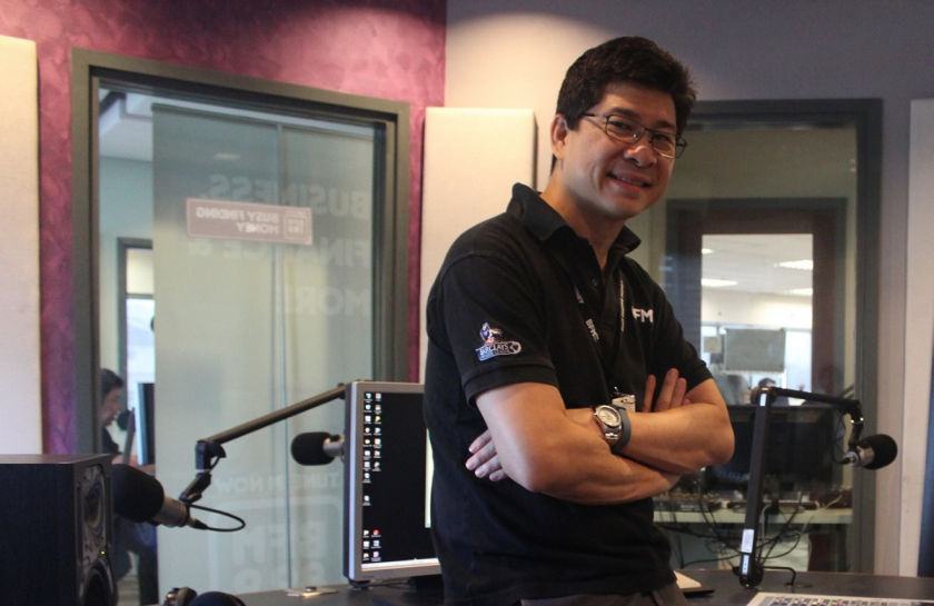 Malek Ali, the man who started BFM radio. u00e2u20acu201d DNA pic
