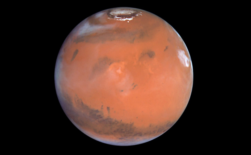This 1999 Hubble telescope image shows Mars when Mars was 54 million miles (87 million kilometres) from Earth. u00e2u20acu201d Reuters pic