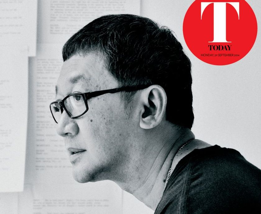 Malaysian born and Singapore's best known playwright Michael Chiang. u00e2u20acu201d TODAY pic