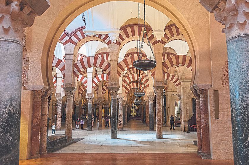 The Mosque of Cordoba was built using recycled Roman and Visigothic materials on the site of an old church. — file picture