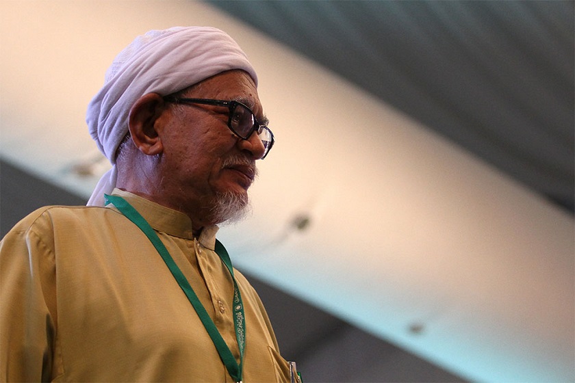 PAS president Datuk Seri Abdul Hadi Awang at the PAS 60th Muktamar in Batu Pahat, September 18, 2014. u00e2u20acu2022 Picture by Yusof Mat Isa