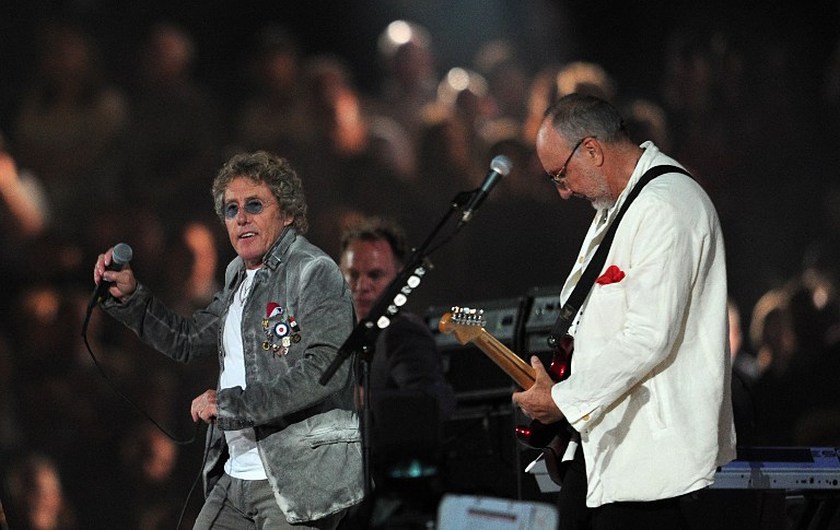 Roger Daltrey (left) and Pete Townshend of The Who perform during the closing of the 2012 London Olympics. u00e2u20acu201d Reuters picn