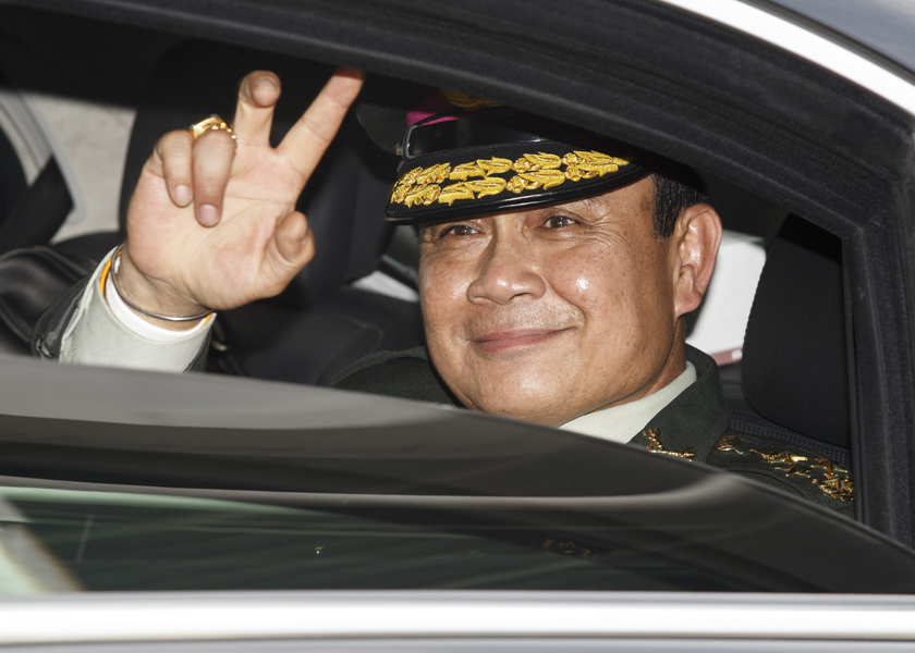 Thai prime minister Prayut Chan-O-Cha departed for Myanmar on his first official visit, October 9, 2014. u00e2u20acu201d Reuters pic