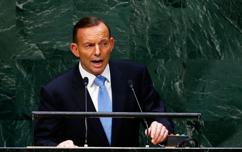 nTony Abbott, Prime Minister of Australia, addresses the 69th United Nations General Assembly at the UN headquarters in New York September 25, 2014. u00e2u20acu201d Reuters Picn