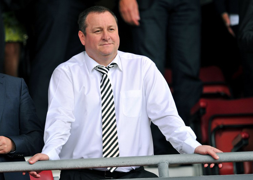 Owner Mike Ashley was left with a greater say in the running of the Rangers, October 27, 2014. u00e2u20acu201d AFP pic