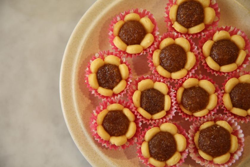 Pretty pineapple tarts... who can resist? u00e2u20acu201d Picture by Choo Choy May