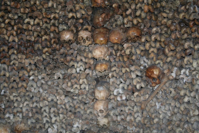 Among the stacked bones are also galleries with pictures and quotes that would give anyone pause to reflect on their own mortality. u00e2u20acu201d AFP pic