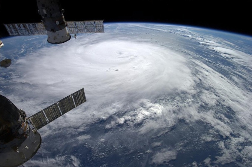 Hurricane Gonzalo is seen over the Atlantic Ocean in this NASA image taken by astronaut Alexander Gerst from the International Space Station October 17, 2014. u00e2u20acu201d Reuters pic