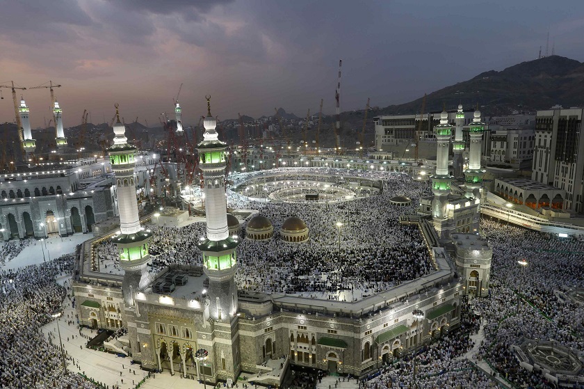 Muslim pilgrims pray around the holy Kaaba at the Grand Mosque, during the annual haj pilgrimage in Mecca, September 27, 2014. u00e2u20acu201d Reuters pic