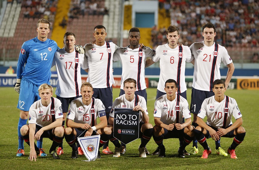 Norwayu00e2u20acu2122s players pose for a team photo before their Euro 2016 Group H qualification match against Malta at the National Stadium in Ta' Qali, outside Valletta, October 11, 2014. u00e2u20acu2022 Reuters pic