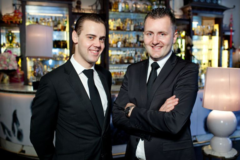 Simone Caporale and Alex Kratena of The Artesian bar.