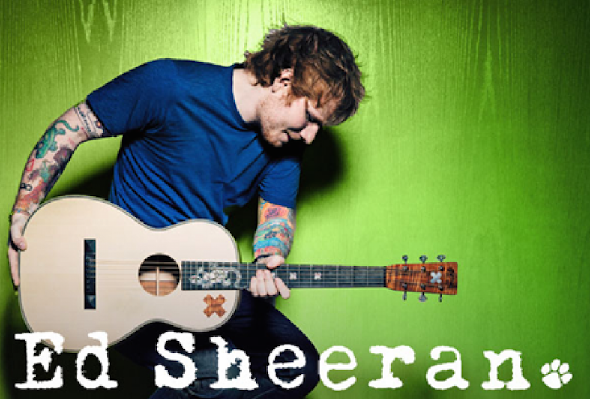 Ed Sheeran. u00e2u20acu201d Today pic