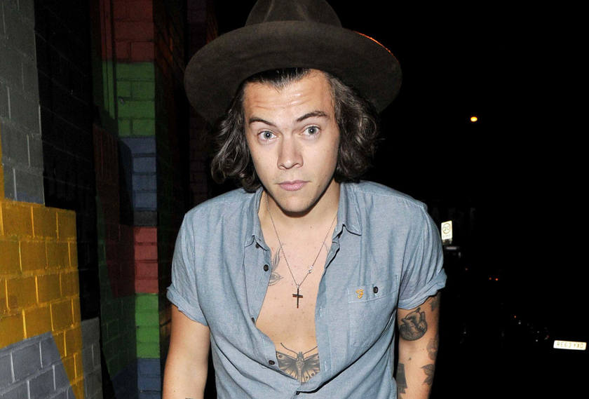 Boyband idol Harry Styles feels he'll just have to live with unwanted attention. u00e2u20acu201d Cover Media pic