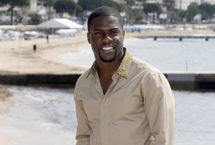 Kevin Hart will play one of the title roles in a US remake of the French film 'Les Intouchables.' u00e2u20acu201d AFP picn