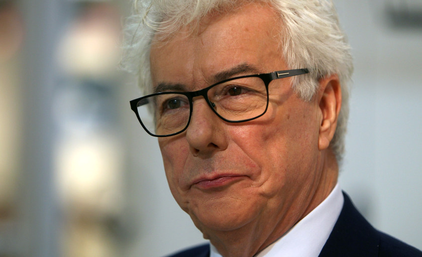 British author Ken Follett at the opening day of the book fair in Frankfurt on October 8, 2014. u00e2u20acu201d AFP pic