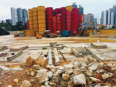 The KL118 Tower project is believed to be the cause of flood along Jalan Sultan last week.