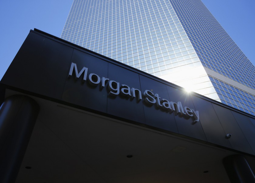 The corporate logo of financial firm Morgan Stanley is pictured on a building in San Diego, California. u00e2u20acu201d Reuters pic
