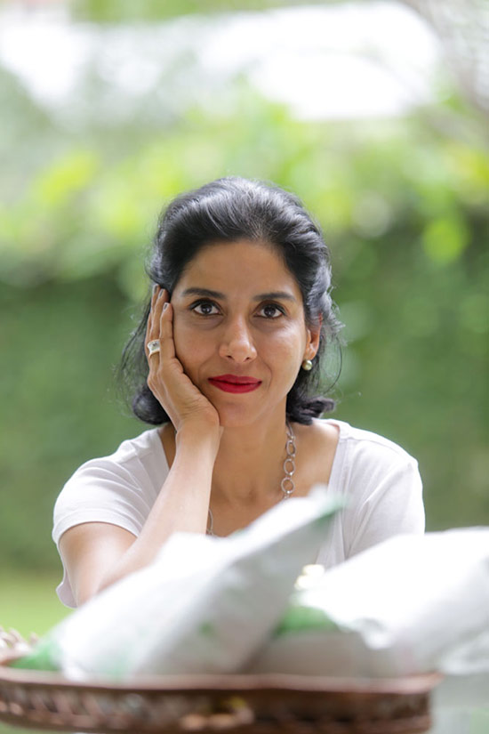 Former Wall Street lawyer turned art gallery owner Shalini Ganendra