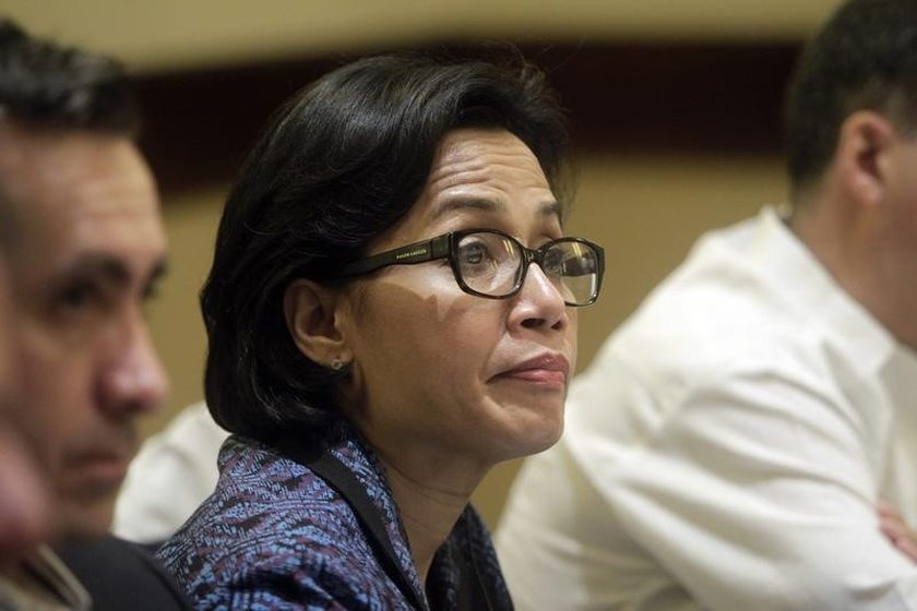 World Bank's managing director Sri Mulyani Indrawati at a news conference in Managua, July 10, 2014. u00e2u20acu201d Reuters pic
