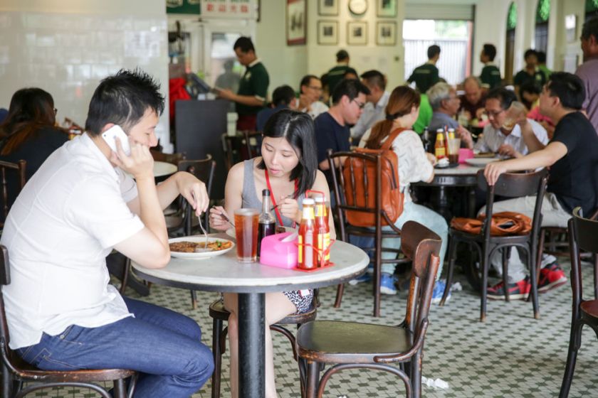 There is a lot more space in the new place but Yut Kee is always crowded. — Picture by Choo Choy May