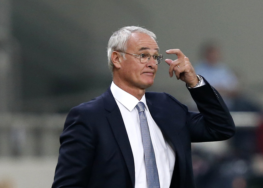 Greece's coach Claudio Ranieri has received the backing of officials from Greece despite a poor start to the season, November 7, 2014. u00e2u20acu201d Reuters pic