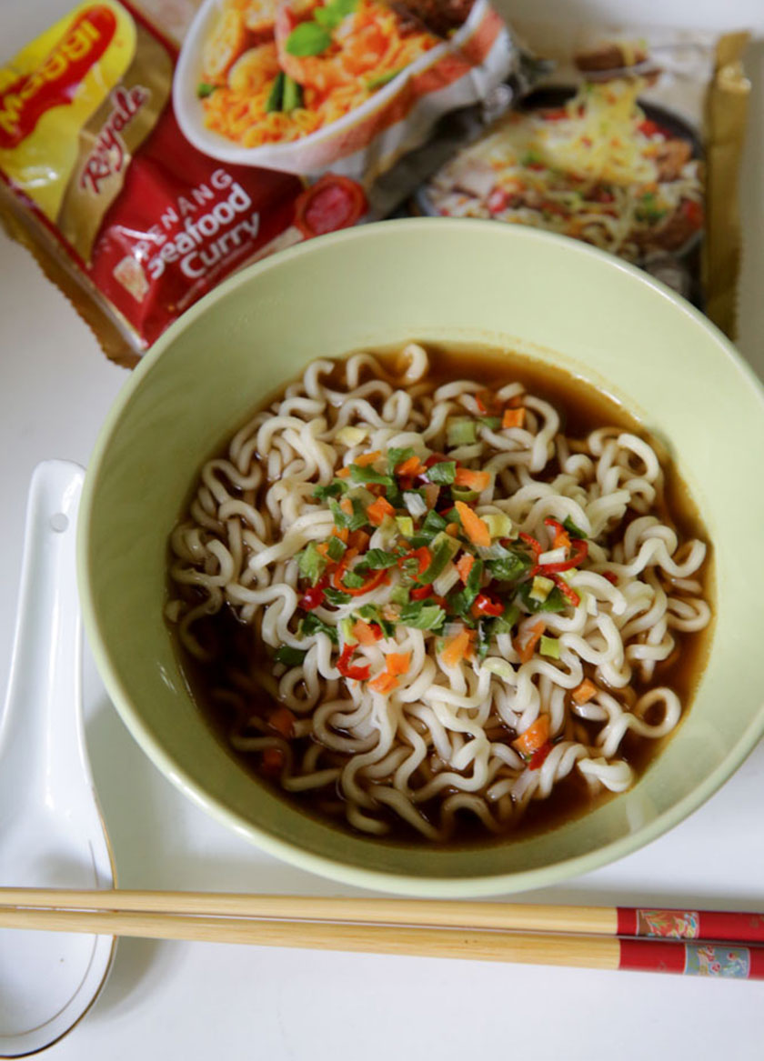 The new Maggi Royale Korean Spicy Braised Beef packs quite a punch