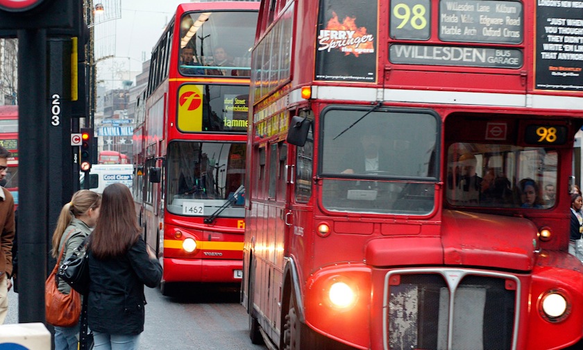 Go-Ahead London is one of the largest operators in the British city. u00e2u20acu201d AFP pic