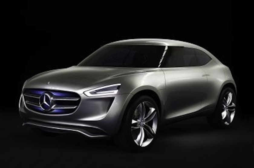 The Mercedes-Benz Code-G Concept was unveiled in Beijing on Monday. u00e2u20acu201d AFP-Relaxnews